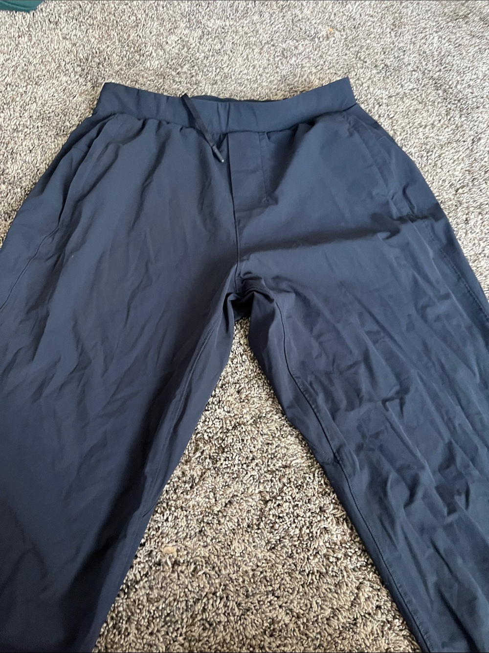 lululemon athletica Men's Navy Jogger-Style Sweatpants 00000LM5956S small